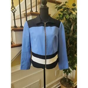 Jones New York Colorblock Jacket Size 12